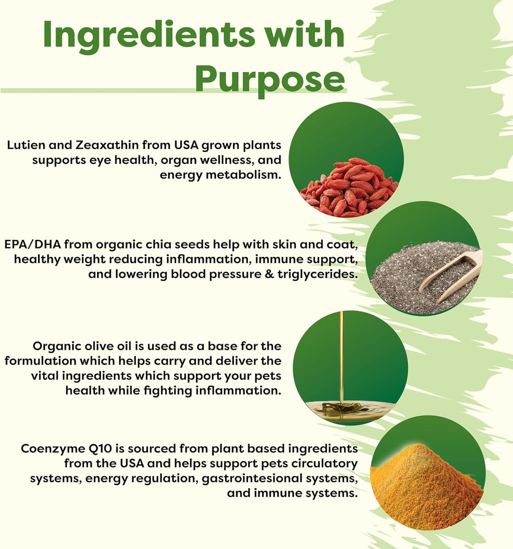 RestoraPet Liquid Multivitamin for Dogs & Cats Bacon Flavor | Joint & Cellular Support | Plant-Based, Non-GMO, Veterinarian-Approved Ingredients