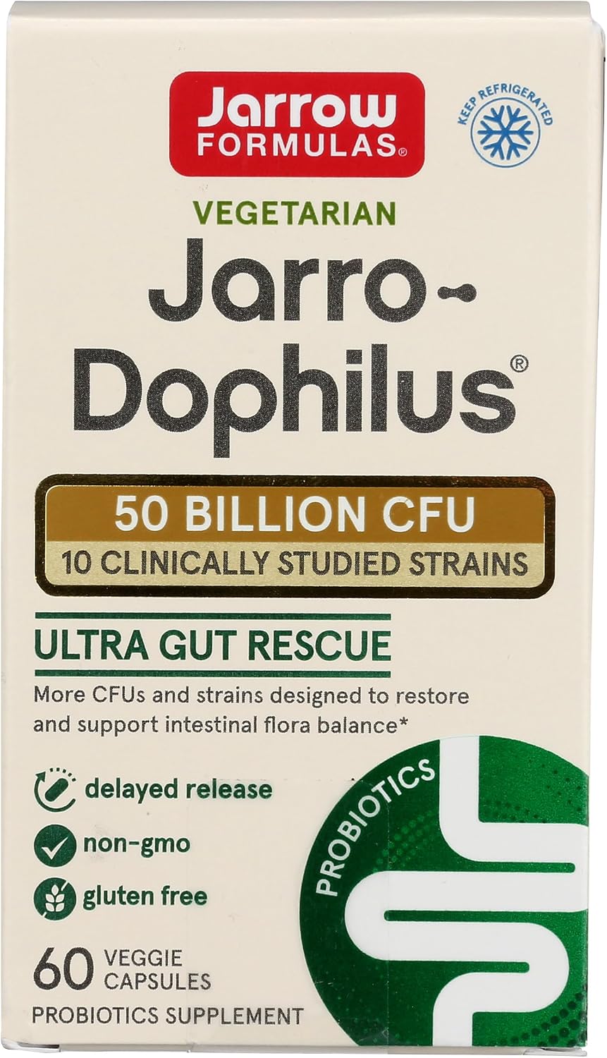 Jarrow Formulas Ultra Dophilus, 60 cápsulas