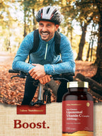Tahoe Nutritionals Complejo de Vitamina C Liposomal | 3300mg | 250 Cápsulas Blandas | Alta Potencia