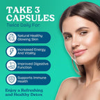 Atlantic Naturals Cápsulas de Sea Moss 180 uds. – Hígado, Vesícula y Riñones