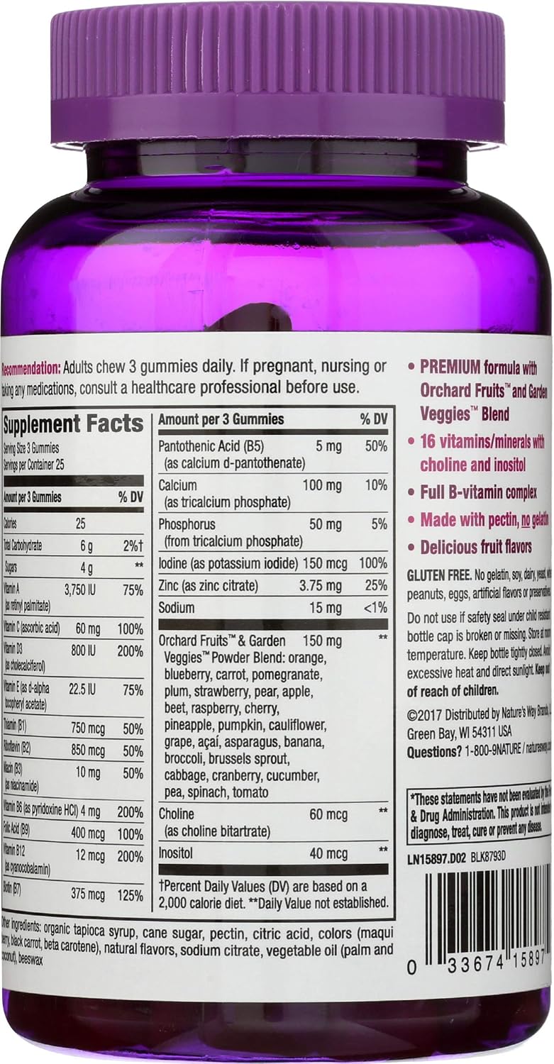 Nature's Way Alive - Women's Gummy Multivitamin, 75 Count
