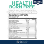 FREEDA Prenatal Vitamin - Complejo Prenatal con Hierro, Metilfolato y Colina