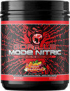 Gorilla Mode Nitric – Pre-Entreno Sin Estimulantes (784g, Tiger's Blood)