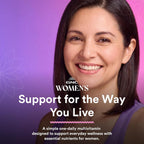 GNC Women's One Daily Multivitamin Essentials - Multivitamínico Diario para Mujeres (60 Comprimidos)