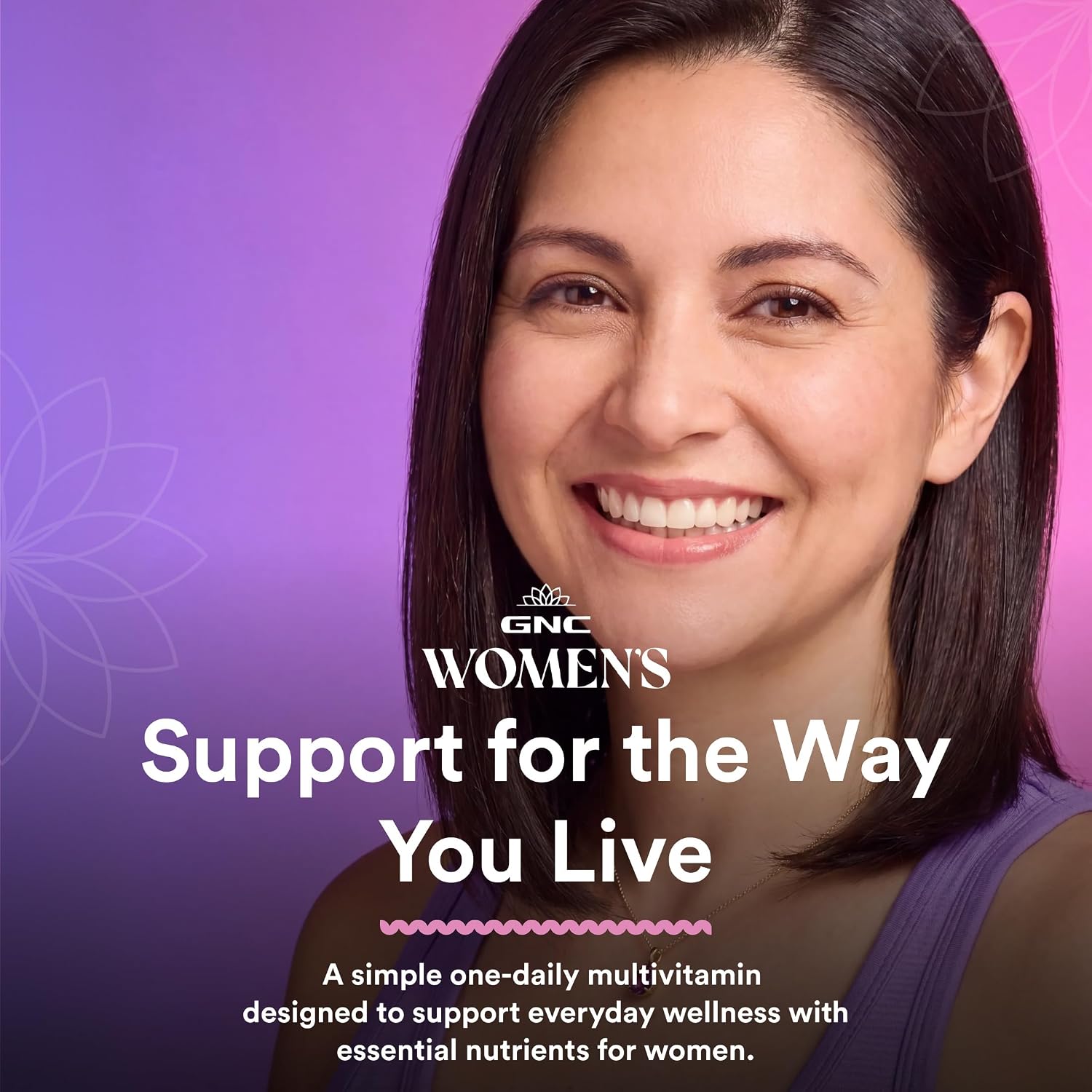 GNC Women's One Daily Multivitamin Essentials - Multivitamínico Diario para Mujeres (60 Comprimidos)