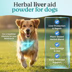 Doggie Herbs - Apoyo Hepático y Detox - Milk Thistle y Cúrcuma - Polvo para Perros - 100g