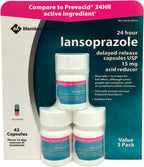 Members Mark Lansoprazole Cápsulas de Liberación Retardada, 15 mg, 42 Cápsulas