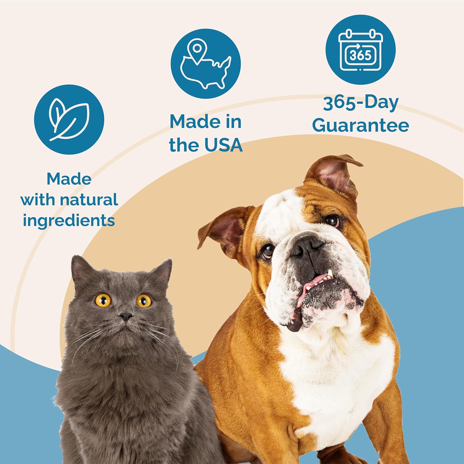 Cold Symptom Support for Cats & Dogs | Natural Formula Safely Aids with Colds, Seasonal Allergies & Kennel Cough | Helps Open Airways for Easy Breathing