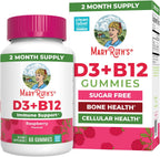 Gominolas de Vitamina D3 + B12 - Sin Azúcar - Vegano - 60 Unidades