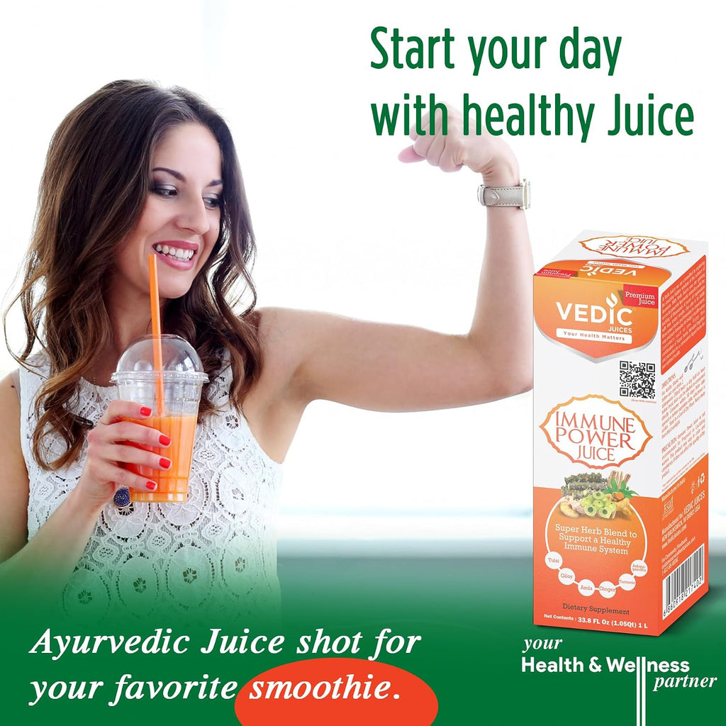 Vedic Immune Power Juice 1L - Mezcla Potente de Hierbas para la Inmunidad