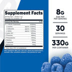 Nutricost EAA Powder (Blue Raspberry) - 30 Raciones - Aminoácidos Esenciales