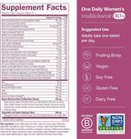 True Grace One Daily Women’s Multivitamin 40+ y Omega-3 Aceite de Pescado - Pack de 30 Días