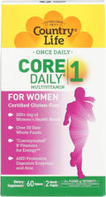Country Life Multivitamin Women Core Daily 1, 60 Comprimidos