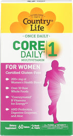 Country Life Multivitamin Women Core Daily 1, 60 Comprimidos