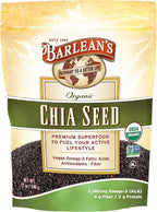 Organic Flax, Chia, and Coconut Seed Blend with 2,330 mg Omega-3 Fatty Acids, Fiber Supplement with Whole Chia Seeds and Ground Flax, 340g