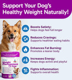 K9 Slim Suplemento para Adelgazar Perros, Topper Natural para Control de Peso, 2.14 oz