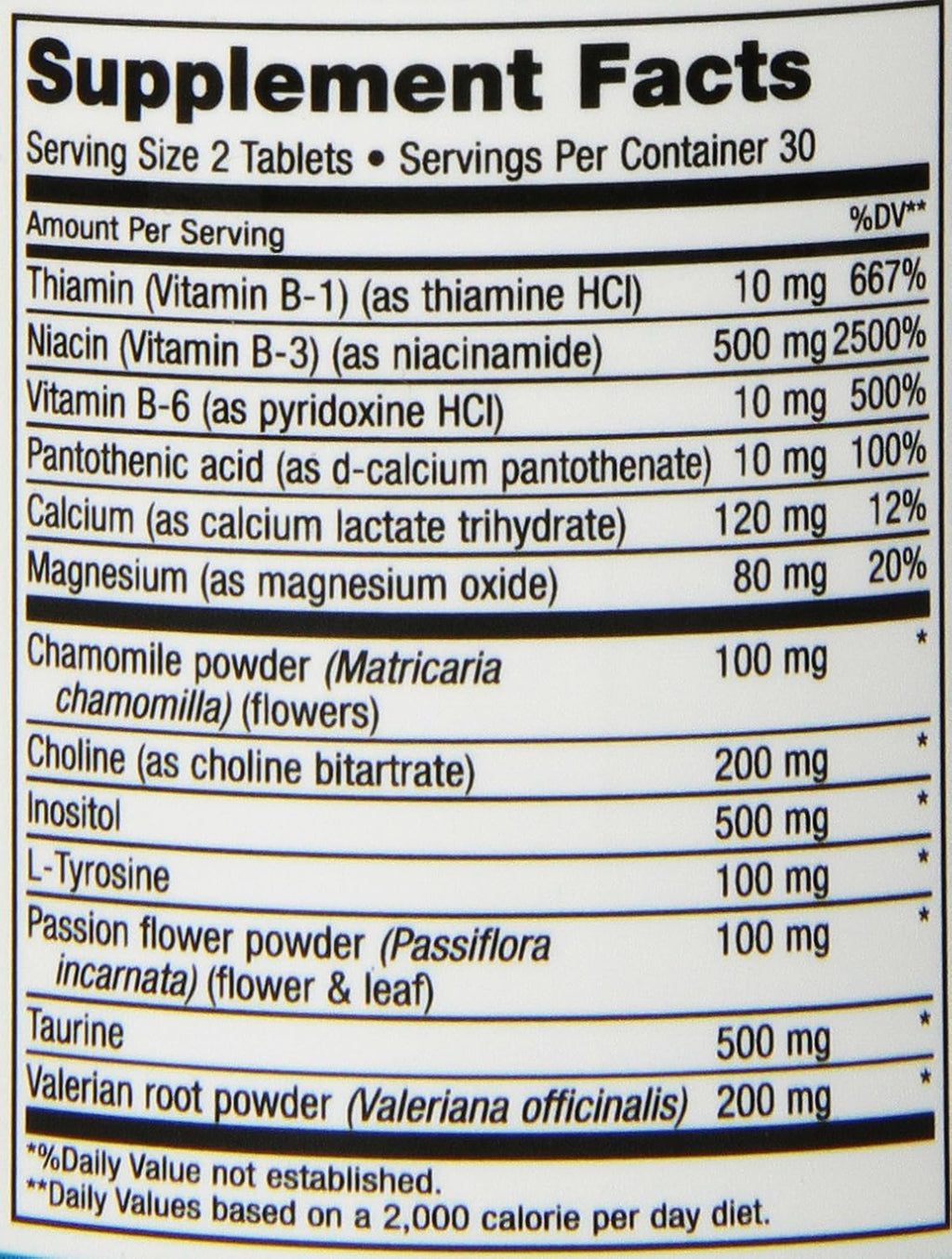 Maxi Health Stress Relief & Mood Support – 60 tabletas – Suplemento para el estrés y el estado de ánimo