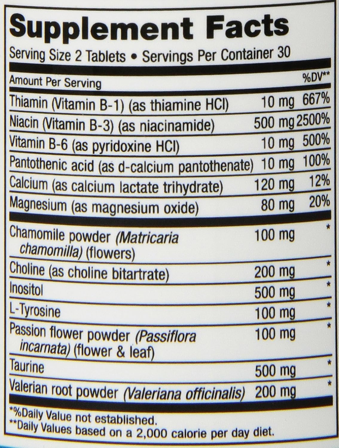 Maxi Health Stress Relief & Mood Support – 60 tabletas – Suplemento para el estrés y el estado de ánimo