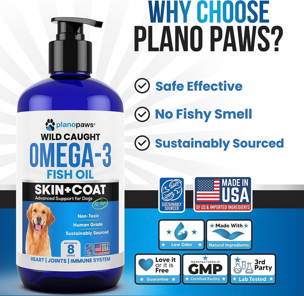 Aceite de Pescado Omega 3 para Perros - planopaws