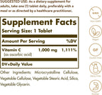 Solgar Vitamin C 1000 mg with Bioflavonoids, 90 Tablets