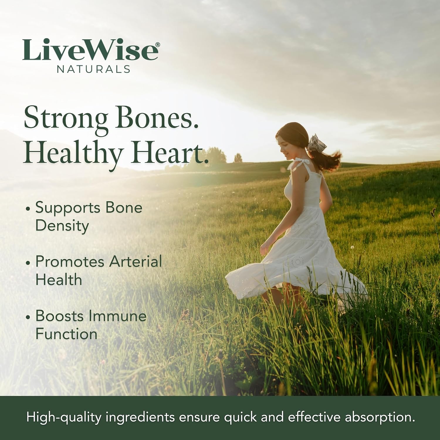 Live Wise Naturals Vitamina D3 1000 UI (25 mcg) Gotas - Fórmula Ultra Concentrada, Absorción Rápida, Vegana, con Aceite MCT Orgánico y Dosificador Microdosis