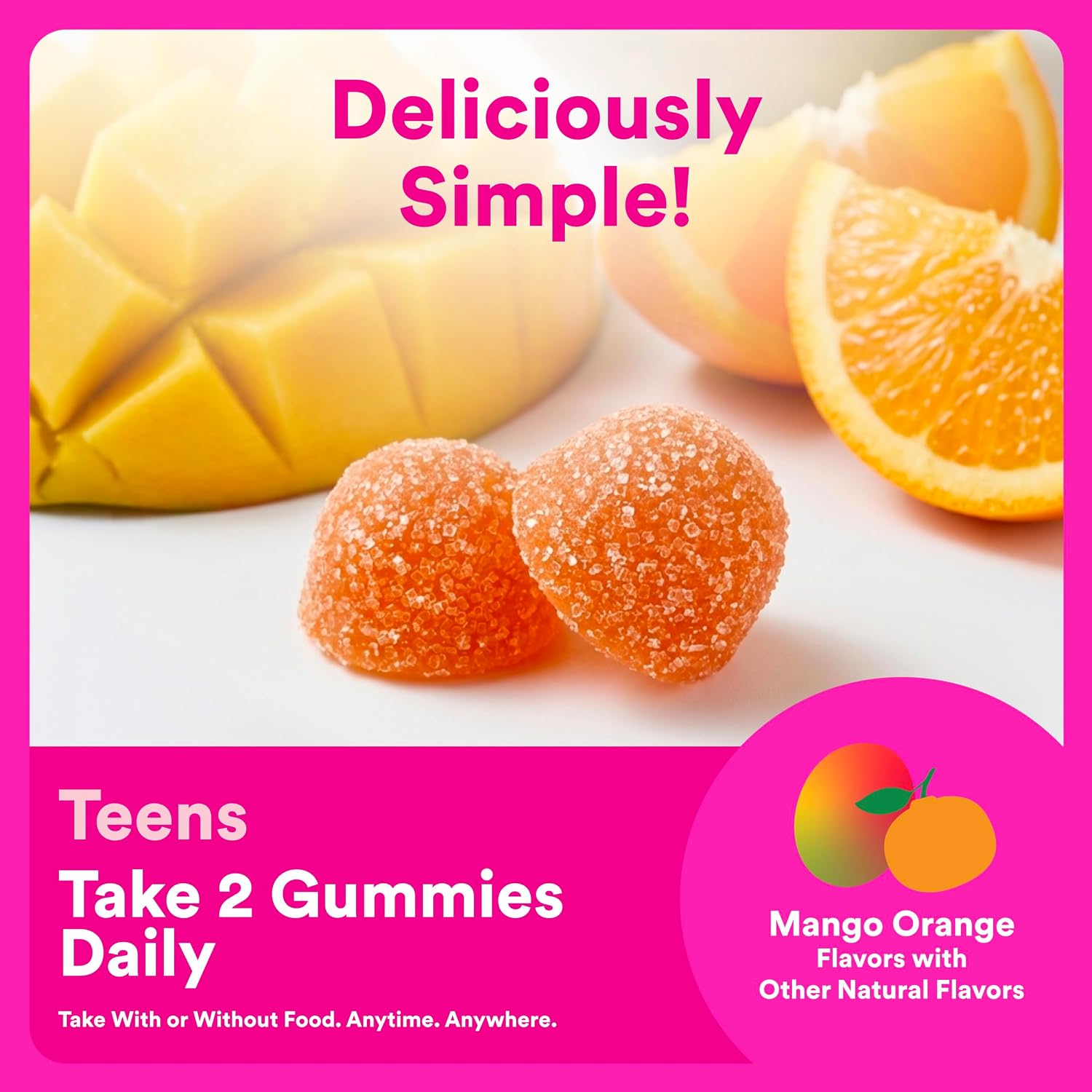 SmartyPants Teen Girl Multivitamin Gummies - 60 Gominolas (30 Días)