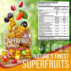 JOYLI Nutrition Multivitamin Gummies - 2 Paquetes (60 Gominolas) - Sin Azúcar