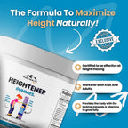 PURE HEALTH MAX Heightener Gummies, 60 gominolas para el crecimiento natural