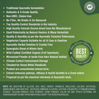 Herbsforever Gokshuradi Guggul - 90 Cápsulas Vegetales - 800 mg