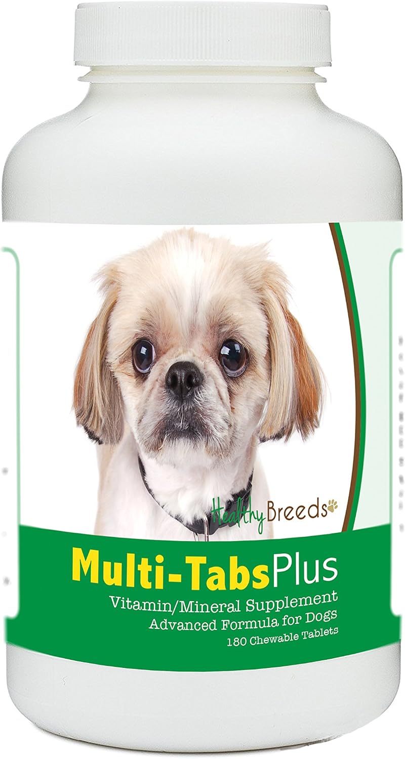 Healthy Breeds Multi-Tabs Plus - Comprimidos masticables para perros (180 unidades)