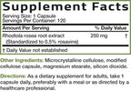 Bronson Rhodiola Rosea - Cápsulas Vegetarianas - Hierba Adaptógena - 120 Cápsulas