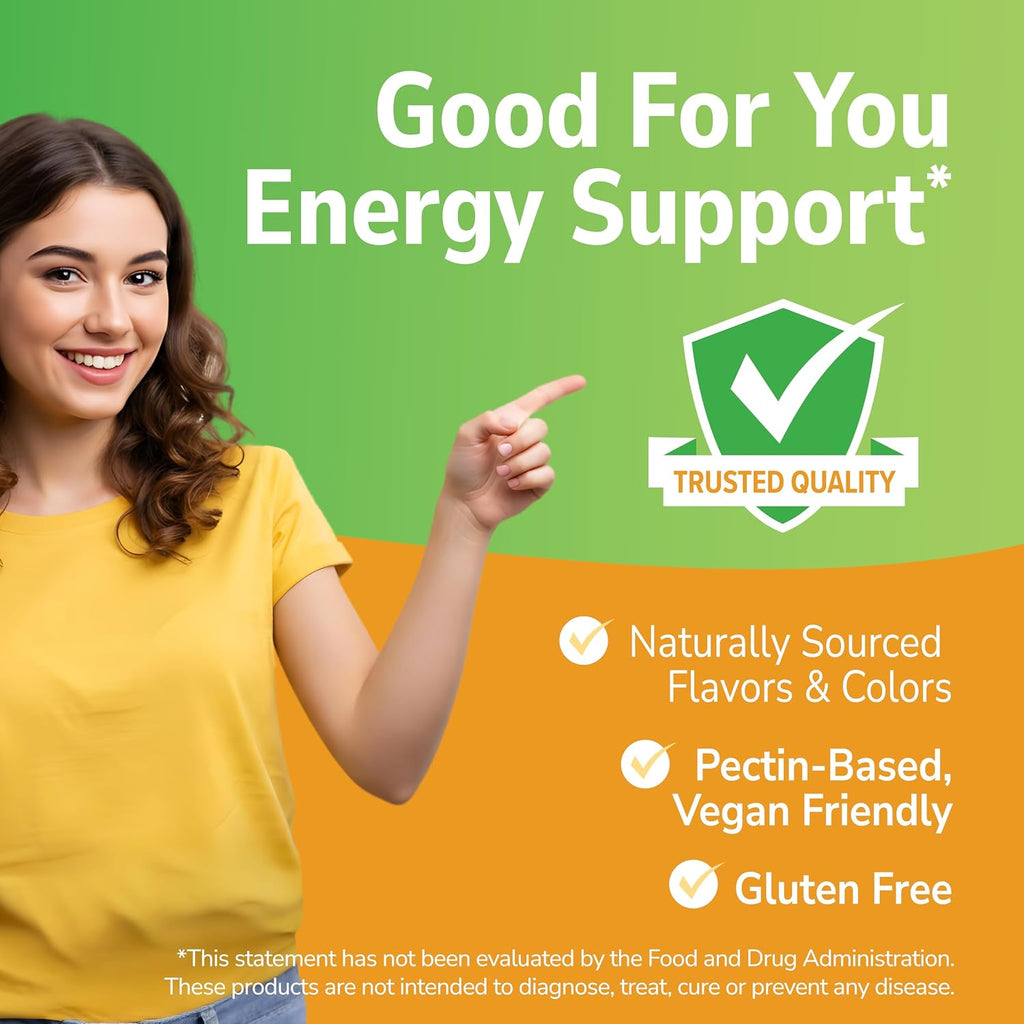 21st Century Extra Strength Vitamina B12 Gominolas 3000 mcg, Energía y Soporte Nervioso, Vegano y Sin Gluten, Frambuesa, 90 Unidades