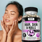 Kaya Naturals Biotina con Vitaminas para Cabello, Piel y Uñas