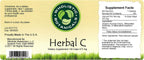 Herbal C Capsule — Vitamin C Supplement with Antioxidants and Immune System Support — 100 Capsules