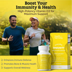 Everyday Immunity Vitamina D3 4000 IU - 60 Cápsulas Blandas con VESIsorb®