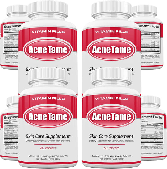 Acnetame Pastillas para el Acné - 240 Comprimidos