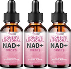 Wanish Liposomal NAD Líquido 500 mg para Mujeres - Nicotinamida, Vegano, Sin Azúcar, 60 ml