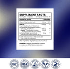 Glutational Liposomal Research Verified 500 mg con Complejo Fosfolipídico, Vitamina C y Bioperine - 60 Cápsulas (6 Envases)
