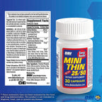 Mini Thin 25/50 - Cápsulas Energéticas con Cafeína (30 Cápsulas)