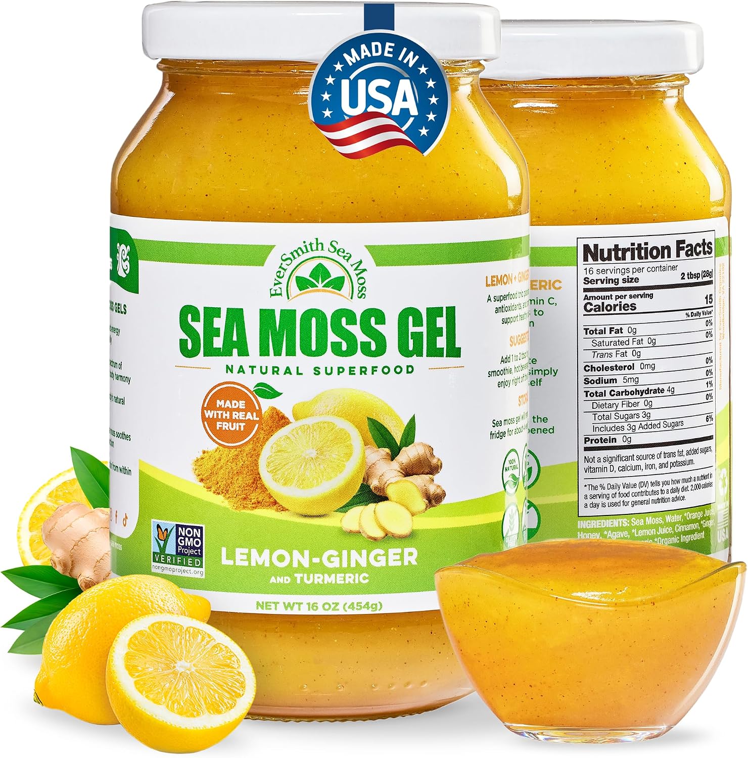 Gel de Musgo Marino Irlandés Salvaje Mixed Berry - EverSmith Organics