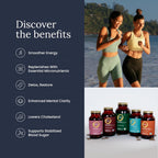 Infinity Greens Cápsulas de Superalimentos - 28 Superalimentos Orgánicos, Algas Verdeazuladas