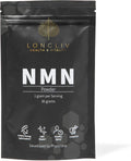 Suplemento NMN en Polvo – Nicotinamida Mononucleótido – 1000 mg por dosis – 30 g – LongLiv