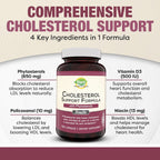 Advanced Cholesterol Health Complex con Esteroles Vegetales - 120 Cápsulas