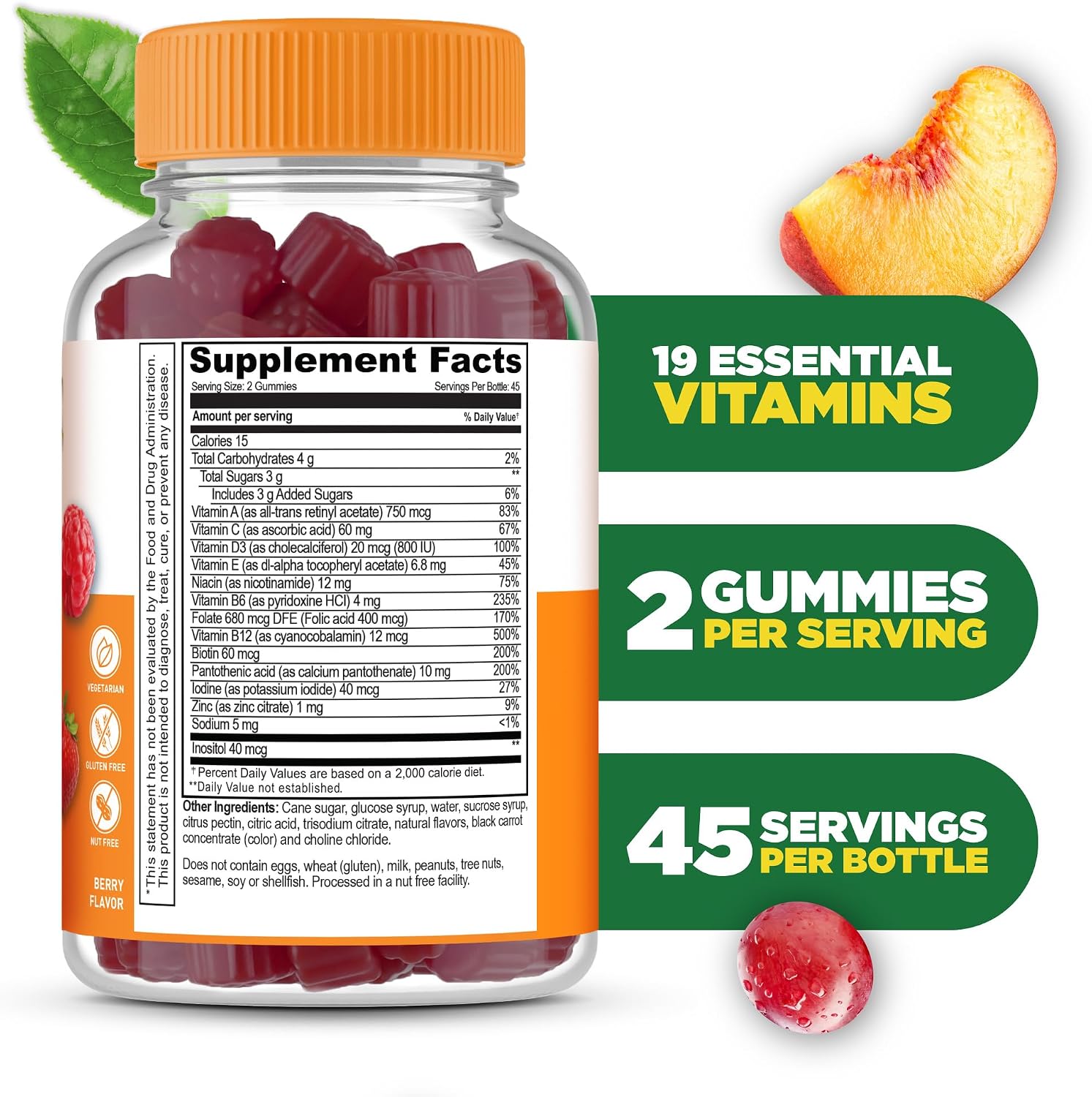 Lifeable Multivitamínico para Hombres Gomitas
