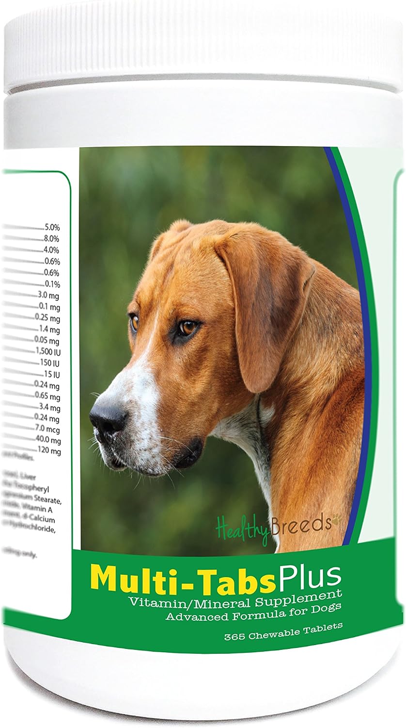 Healthy Breeds Multi-Tabs Plus Comprimidos Masticables para Perros, 365 Unidades