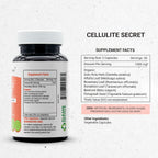 Secrets of the Tribe Cellulite Secret 60 Cápsulas (1000 mg)