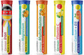 T&D Vitaminas y Minerales - Comprimidos Efervescentes Veganos - Sabor Frutas Variadas - 100 Unidades - Hecho en Alemania