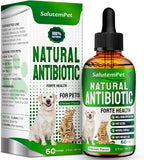 Complemento Herbal Natural de Aceite de Orégano para Perros y Gatos - Apoyo para Alergias, Infecciones Urinarias y Sistema Inmunológico | 2 oz