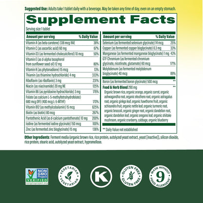 MegaFood Multivitamínico para Hombres 40+ - – Fortalecimiento del sistema inmunitario: La vitamina C y el zinc – Image 2