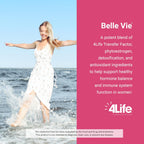 4Life Transfer Factor Belle Vie - Apoyo Hormonal Femenino, 60 Cápsulas Vegetales